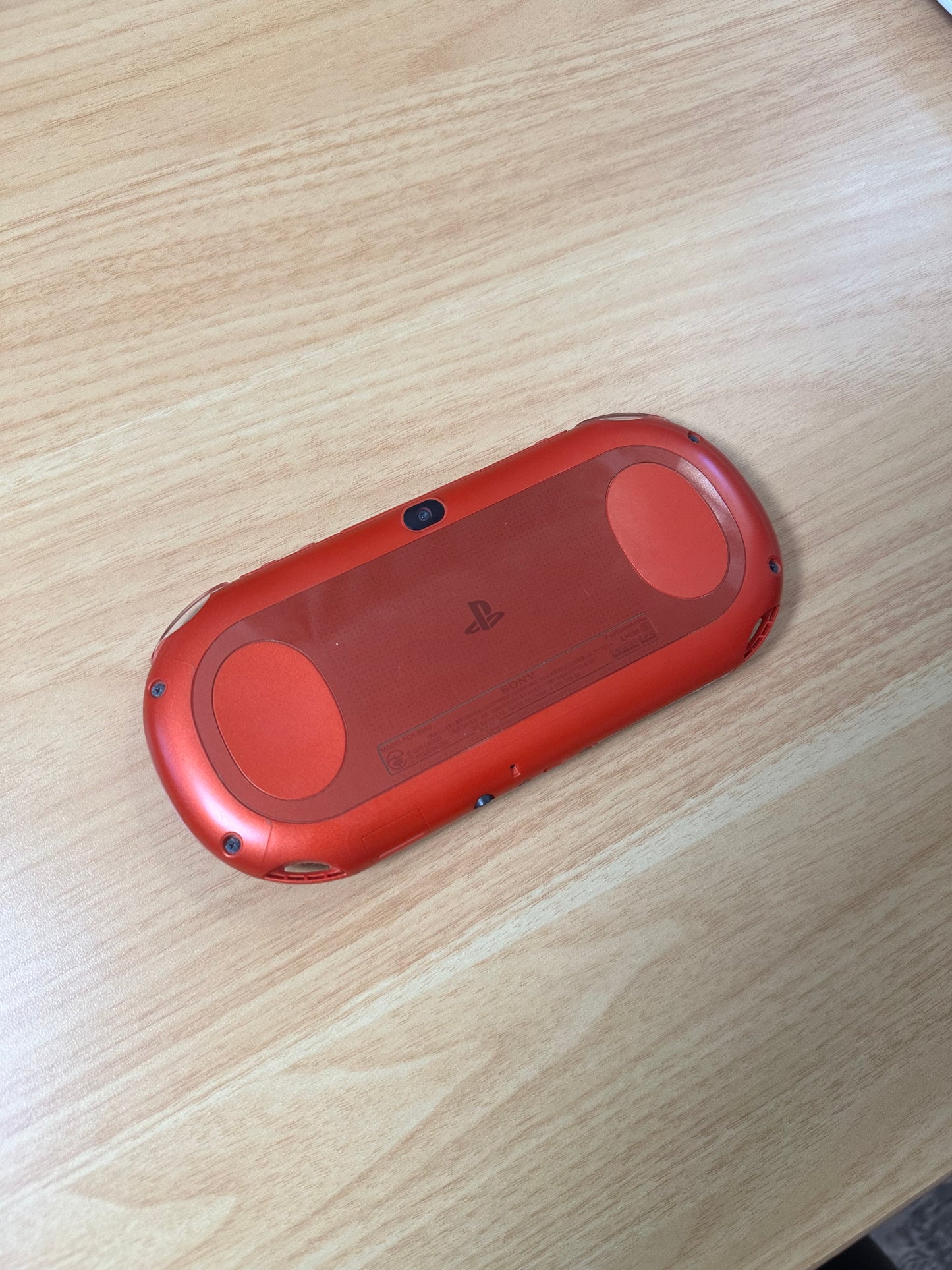 Rare Metallic Red PS Vita 2000