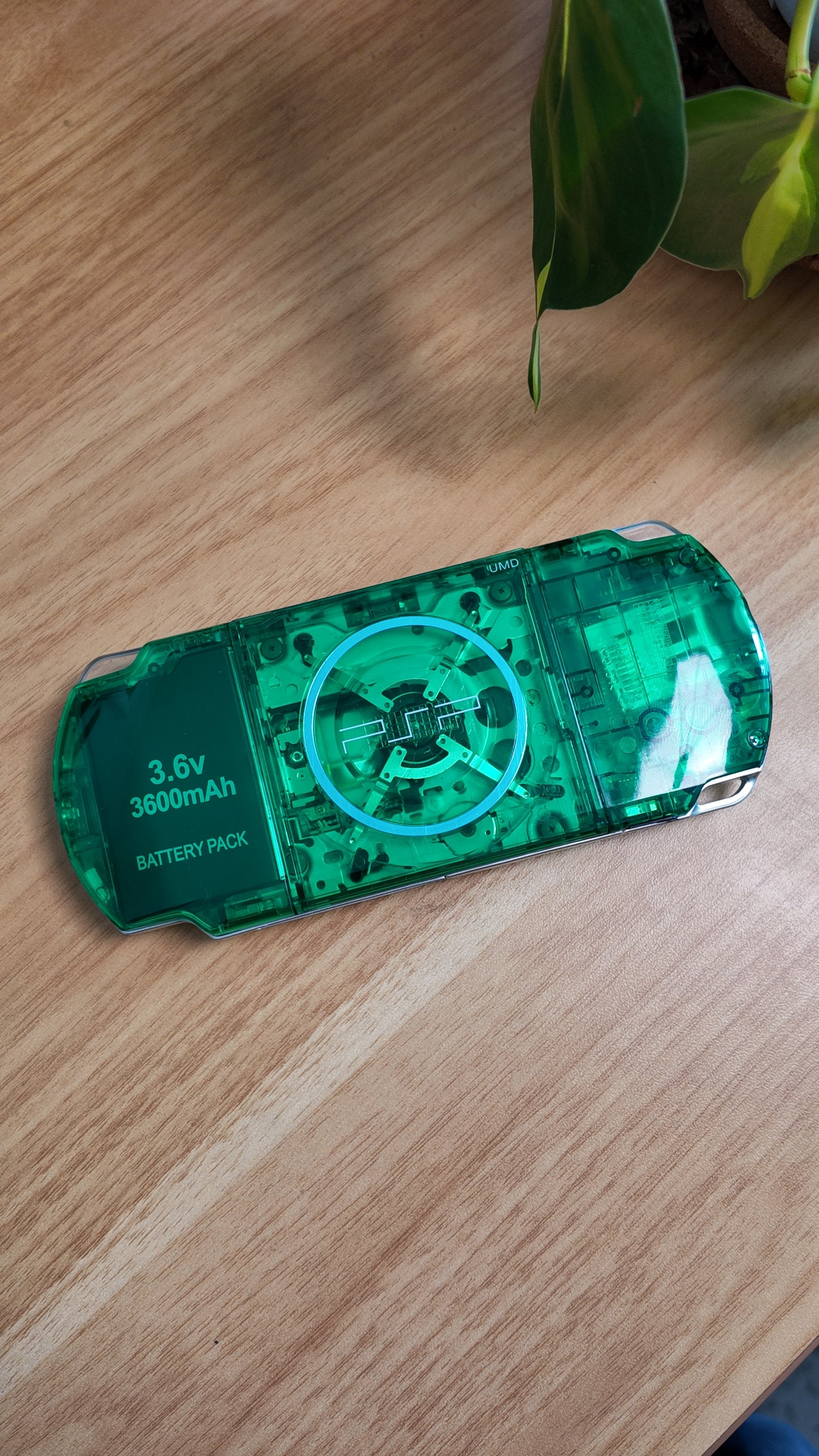 Clear Green PSP 3000