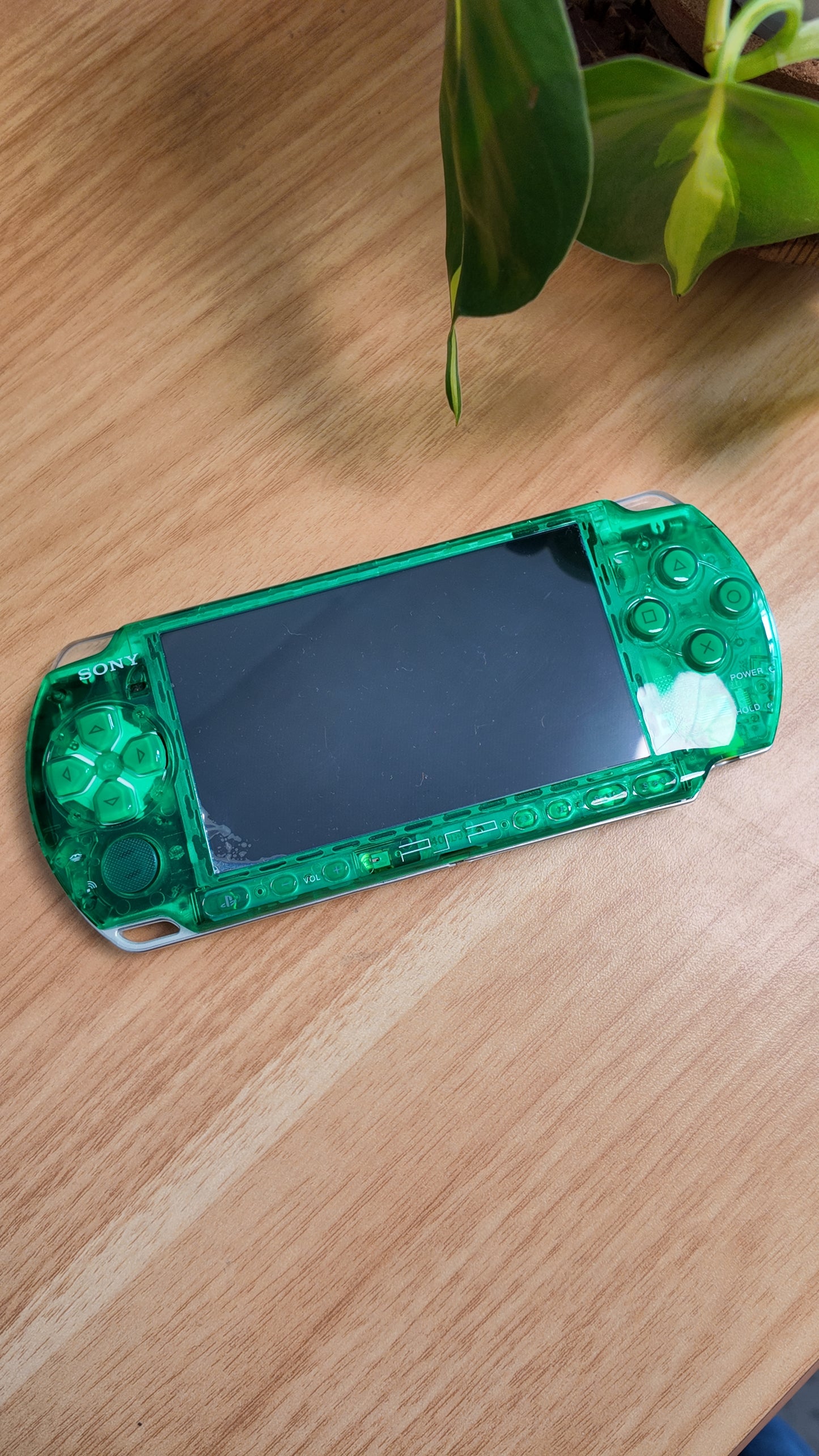 Clear Green PSP 3000
