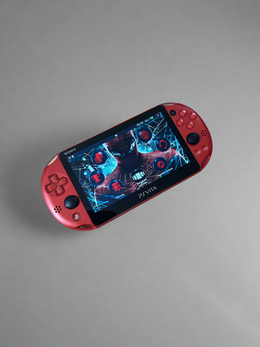 Rare Metallic Red PS Vita 2000