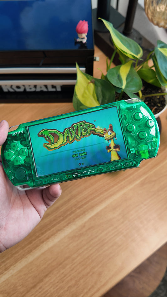 Clear Green PSP 3000