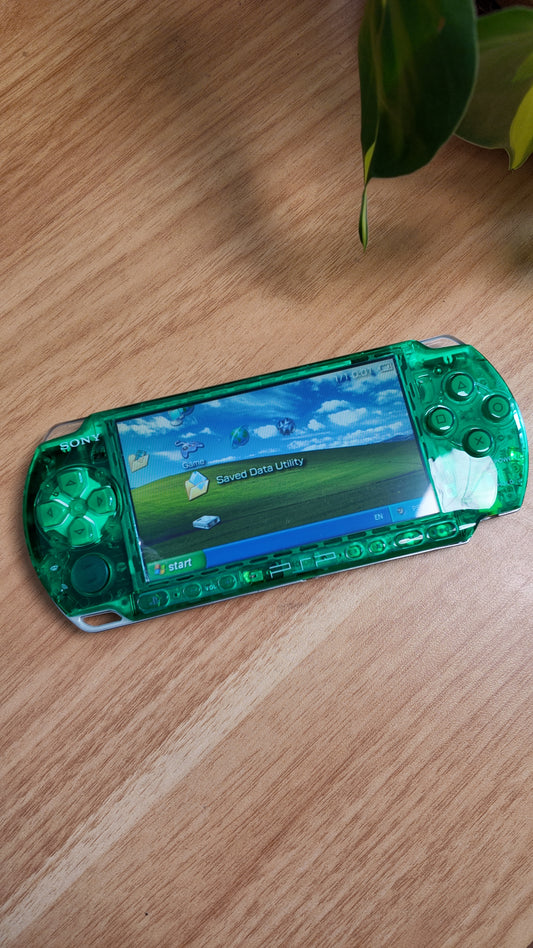Clear Green PSP 3000